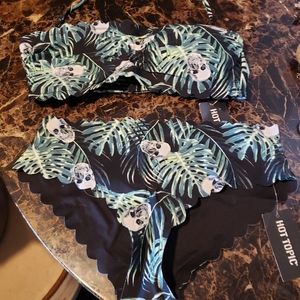 Two piece bathing suit